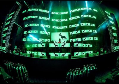 Renzo Cubas Lighting Director for Music Producer and DJ deadmau5 - Escapade Music Festival