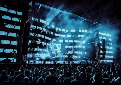 Renzo Cubas Lighting Director for Music Producer and DJ deadmau5 - Escapade Music Festival