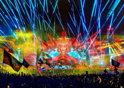 Renzo Cubas Lighting Director for Music Producer and DJ Fisher - Electric Daisy Carnival (EDC)