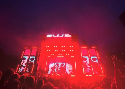 Renzo Cubas Lighting Director for Music Producer and DJ Fisher - Lollapalooza