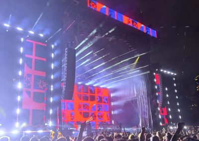 Renzo Cubas Lighting Director for Music Producer and DJ Fisher - Lollapalooza