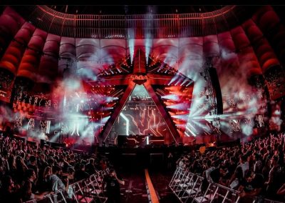 Renzo Cubas Lighting Director for Saga Festival - Romania